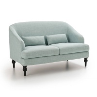 Диван 2-х местный Belva 2 мест. синий LA REDOUTE INTERIEURS  фото, kupilegko.ru